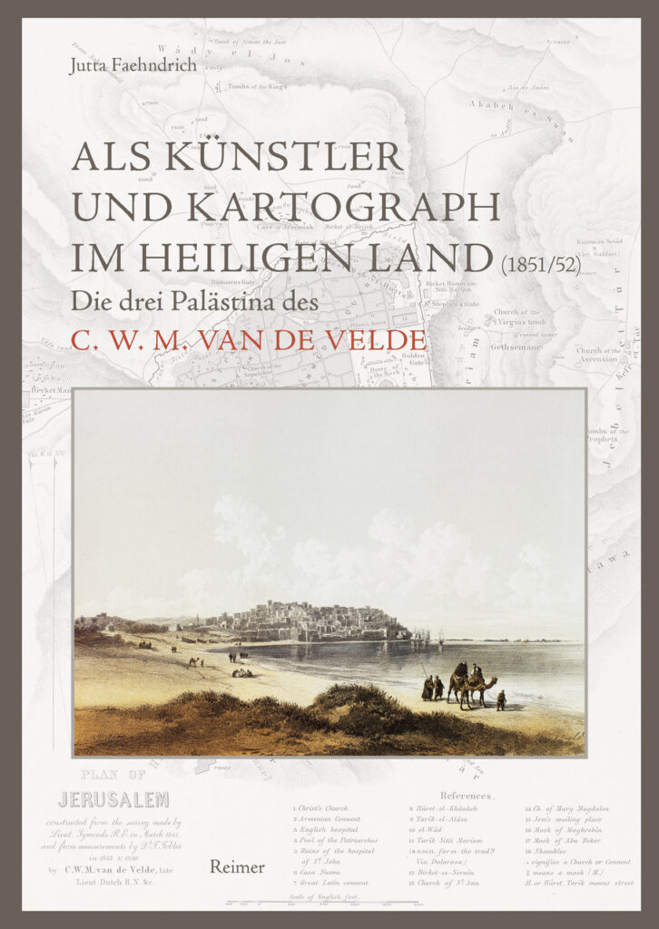 Als Künstler und Kartograph im Heiligen Land (book cover)